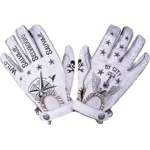 By City Second Skin Tattoo Ii Handschuhe - White - S