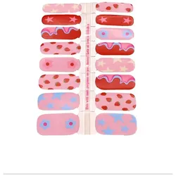 Blitsbee Nail Sticker Nagelsticker STRAWBERRY SPARK 