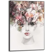 Reinders! Reinders Wandbild 50 x 70 cm Aquarel Beauty Holz Bunt