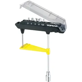Topeak ComboTorq Wrench Werkzeugset Drehmomentschlüssel Mehrfarbig/Schwarz/Silber