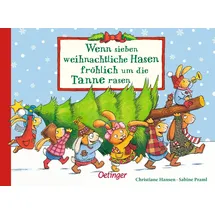 Oetinger Wenn sieben weihnachtliche Hasen fröhlich um die Tanne rasen