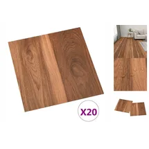 vidaXL Pvc-fliesen Selbstklebend 20 Stk. 1,86 M2 Braun Vidaxl
