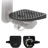 PP Pedal Plate Pedal Plate | SPDX | Adapter für Shimano SPD und Look X-Track Klickpedale schwarz No Size