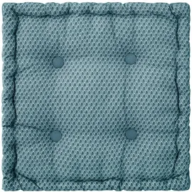 Atmosphera Créateur d'intérieur Bodenkissen Otto 40 x 40 cm Blau
