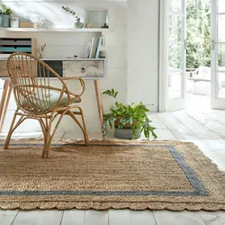 Einzigartiger Jute Teppich Grace, Handarbeit, von Kadima Design. Farbe: Braun-Grau, Größe: 120x170 cm