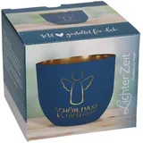 Butzon & Bercker Windlicht Ø 11 cm Metall Blau/Gold