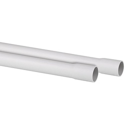 Kunststoffrohr PVC-K für die Elektroinstallation - grau - DN20 (17,4 mm) - Länge 2 m ** 1m/1,55 EUR