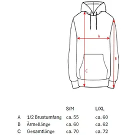 Zwilling Hoodie »"Leo Allover Neon Kante"«, mit Animal-Design und kontrastfarbigen Ärmelbündchen, pink,