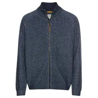 CAMEL ACTIVE Strickjacke mit Reißverschluss Jeans Blau, Menswear-L