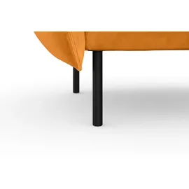 OTTO home Cocktailsessel Stine Polyester 96 x 86 x 86 cm goldfarben mit Kissenoptik