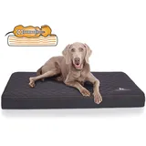 Knuffelwuff Hundematte Juna 78 x 65 cm schwarz