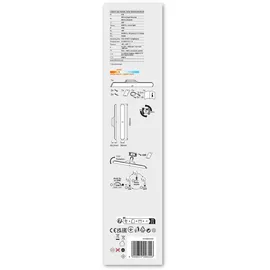 LEDVANCE LINEAR LED SWIVEL Unterschrankleuchte, 4W, 325lm, warmweißes Licht, magnetischer Leuchtenkörper, Bewegungs- und Tageslichtsensor, dimmbar, lange Lebensdauer, Schutzklasse IP20, 3000K
