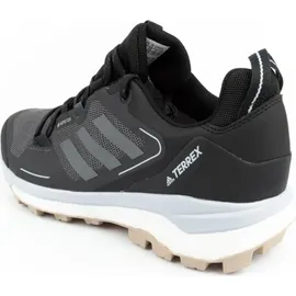 adidas Damen TERREX Skychaser 2 GTX Walking Shoe, Core Black/Halo Silver/Halo Blue, 36 2/3