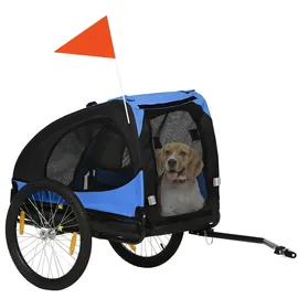PawHut Hundeanhänger Blau