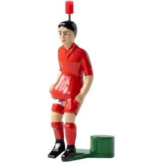 TIPP-KICK Top-Kicker Bayern I Original Spieler für Groß & Klein I Spielspaß mit der Fußball-Figur Spiel I Zubehör I Trikot Rot