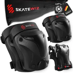 Protektoren-Set 3-er Set Inline Skating Skateboard Kinder Schoner Set Schützer M