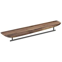 Vitra Plural Handtuchstange Schwarz Matt/Walnuss 64063