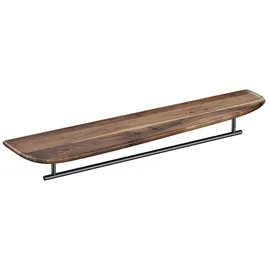 Vitra Plural Handtuchstange Schwarz Matt/Walnuss 64063