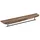 Vitra Plural Handtuchstange Schwarz Matt/Walnuss 64063