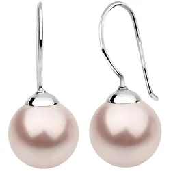 Nenalina Hänger Basic synthetische Perle 925 Silber Rosa Damen 