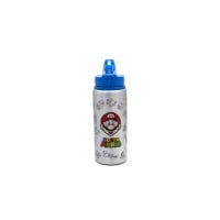 Undercover scooli Trinkflasche Aluminium - Super Mario Trinkflasche in Aluminium mit Strohhalm von Unterdeck, 710ml