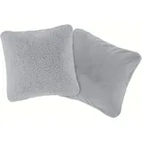 LeGer Home by Lena Gercke Kissenbezug LeGer 50 x 50 cm Silber