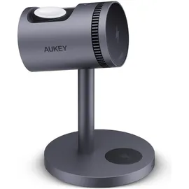 Aukey MagFusion 3-in-1 Pro Qi2 Active Cooling Wireless Charging Stand