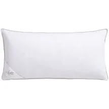 Otto Keller Federkissen Kissen Star aus Federn und Daunen, Füllung: 70% Federn, 30% Daunen, Bezug: Baumwolle, Federkissen, Kopfkissen in 40x80 oder 80x80 cm erhältlich weiß 40 cm x 80 cm