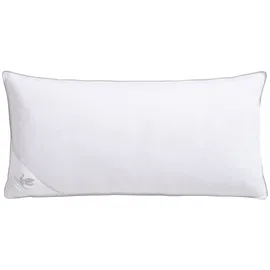 Otto Keller Federkissen Kissen Star aus Federn und Daunen, Füllung: 70% Federn, 30% Daunen, Bezug: Baumwolle, Federkissen, Kopfkissen in 40x80 oder 80x80 cm erhältlich weiß 40 cm x 80 cm