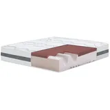 The White Stone Matratze 120 x 190 cm H3 Leinen