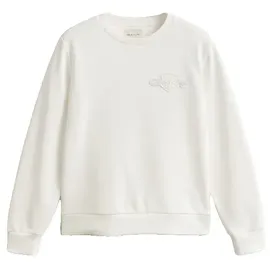 GANT Sweatshirt Gebrochenes Weiß XS
