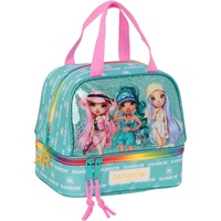 Safta Lunchbox, Rainbow High Paradise Türkis, – Ideal für Kinder, 20 x 20 cm,