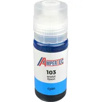 Ampertec Nachfülltinte ersetzt Epson C13T00S24A 103 cyan