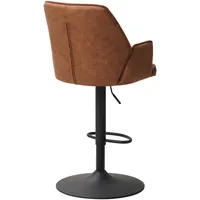 MID.YOU Barhocker Donny ca. 42x114 cm Cognac
