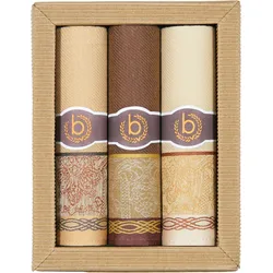 bugatti Herren Taschentücher Geschenkbox Zigarre 3-tlg.