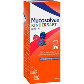 Sanofi-Aventis MUCOSOLVAN Kindersaft 30 mg/5 ml 100 ml