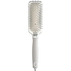 Olivia Garden Rectangular Nylon Bristles Silver S