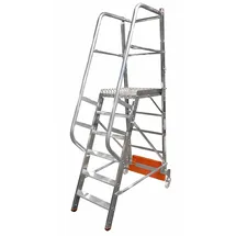 Krause Vario kompakt Podestleiter 6 Stufen 833013