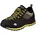 PT022 Herren Trekkingschuhe Outdoorschuhe Wanderstiefel Walkingschuhe wasserdicht mit Membran und Wildleder Farbe Schwarz-Gelb EU 45 45 EU