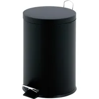 V-Part Tritt-Mülleimer 12 l Schwarz