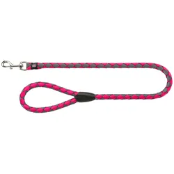 Trixie Cavo Leine fuchsia-graphit L - XL 1 m / 18 mm Hundeleine