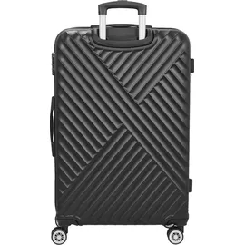 Kingston Koffer-Set 3-tlg. schwarz/lila