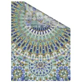 Lichtblick Fensterfolie Orientalische Muster 1 St., blickdicht, strukturiertKlebepunkte, selbstklebend, Sichtschutz, bunt B/L: ca. 100x180 cm