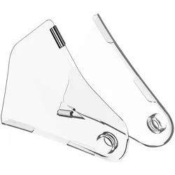 POLISPORT KTM transparente Seitenplattenprotektoren, transparent