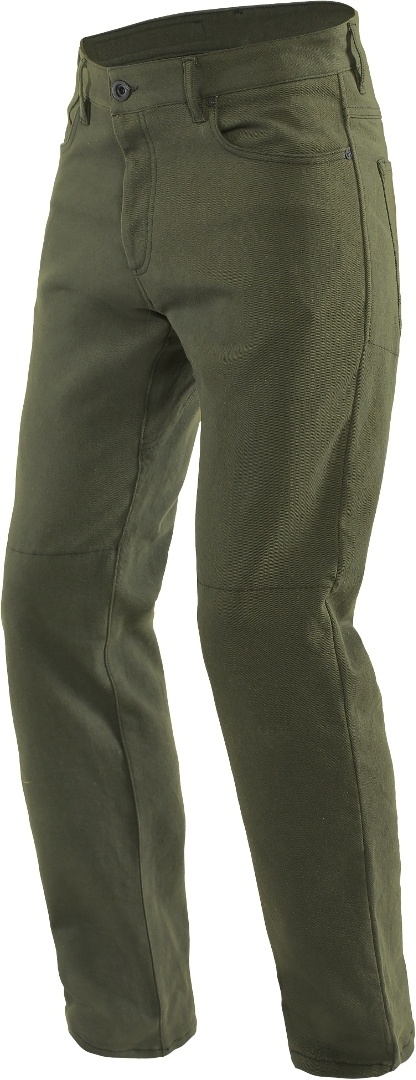 Dainese Casual Regular Motorrad Textilhose, grün, Größe 28