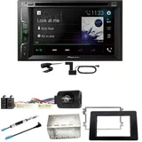 Pioneer AVH-A3200DAB USB Digitalradio CD Einbauset für Renault Master 3 ab 2019