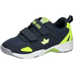 Sneaker LICO "Sportschuh Peyton V", Kinder, Gr. 28, blau, Synthetik, Schuhe