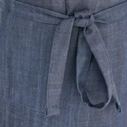 Nino Cucino Latzschürze, Mischgewebe, navy-blau, L. 92 cm
