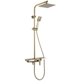 REA Duschgarnitur Bravo Brush Gold