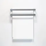 VASNER Handtuchhalter Infrarotheizung Citara 2er Set Grau